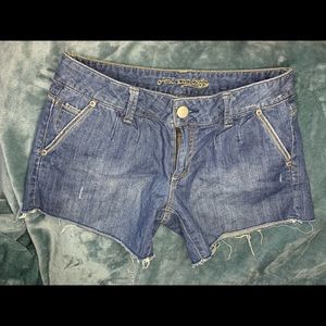American Eagle Denim Cut Off Shorts Size 6